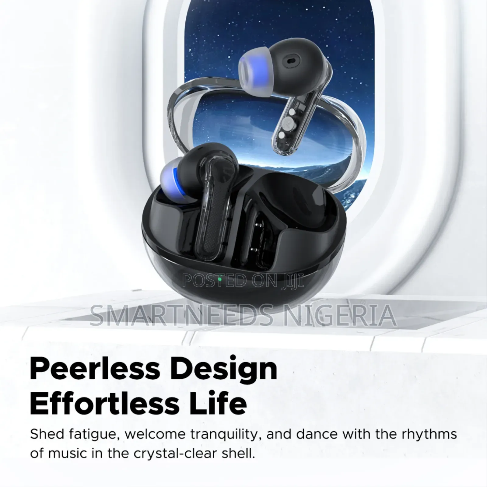 Soundpeats Clear - (Available Black, Blue Beige)
