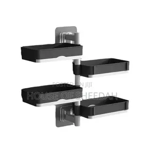 Wall-Mounted Multi-Functional Household Soap Dish