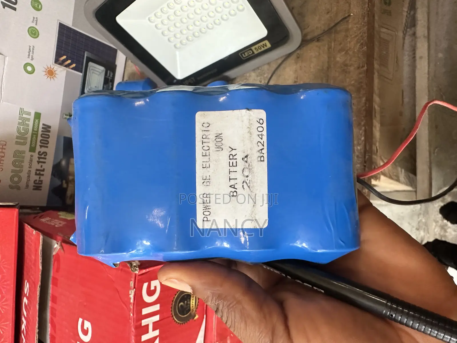4battery Solar Street Light