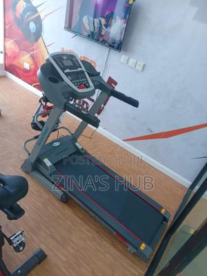 2hp Treadmill With Massager, Dumbbell, Twister,Music.