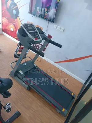 2hp Treadmill With Massager, Dumbbell, Twister,Music.