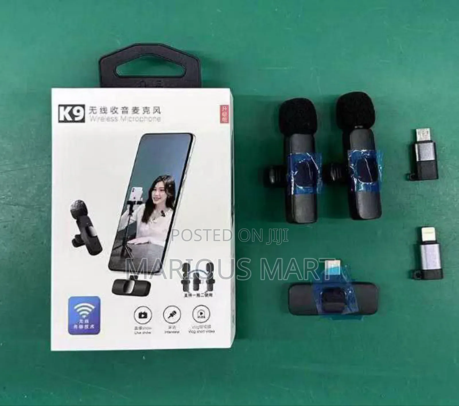 Wireless Microphone (Android, iPhone, Type C)