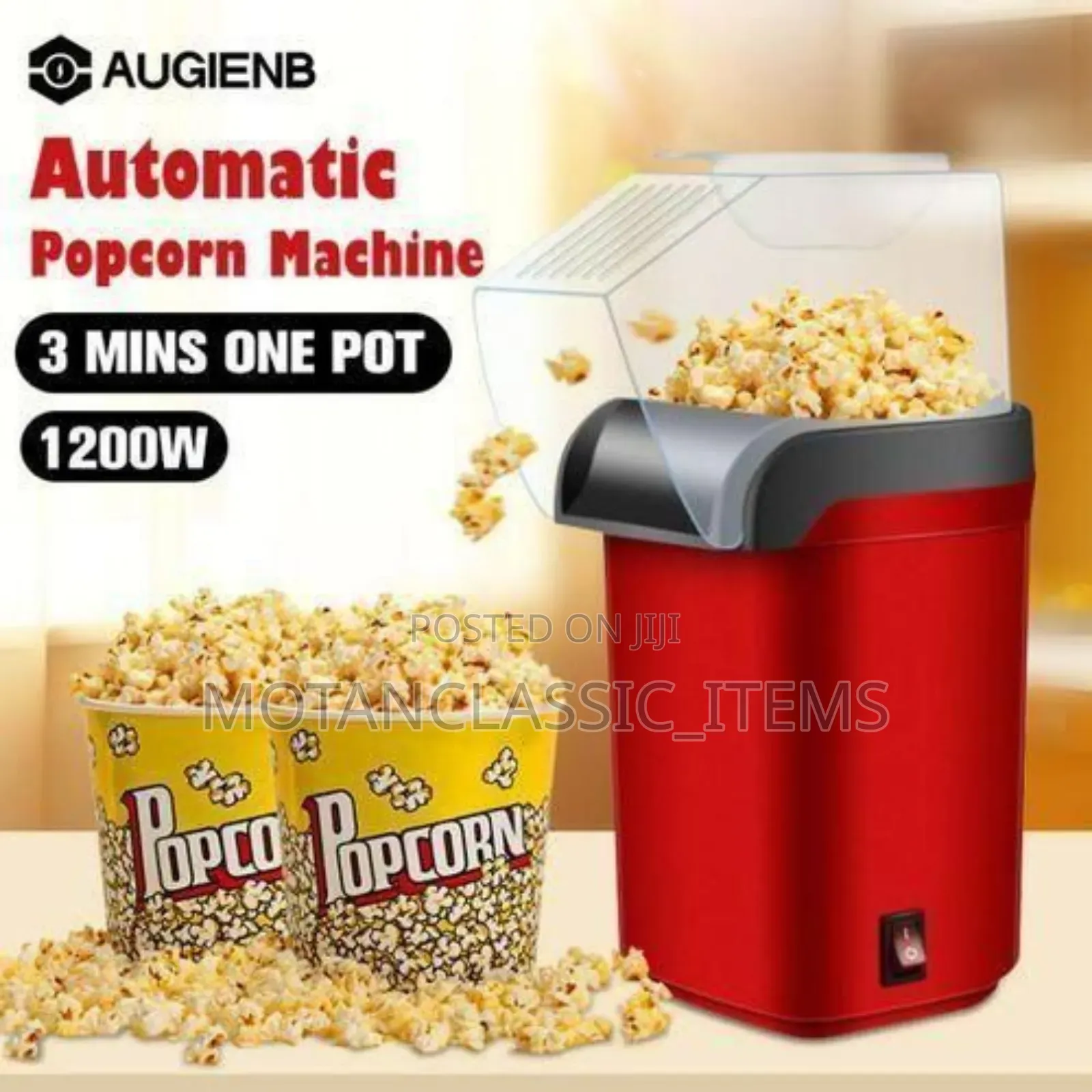 Oil Free Popcorn Maker