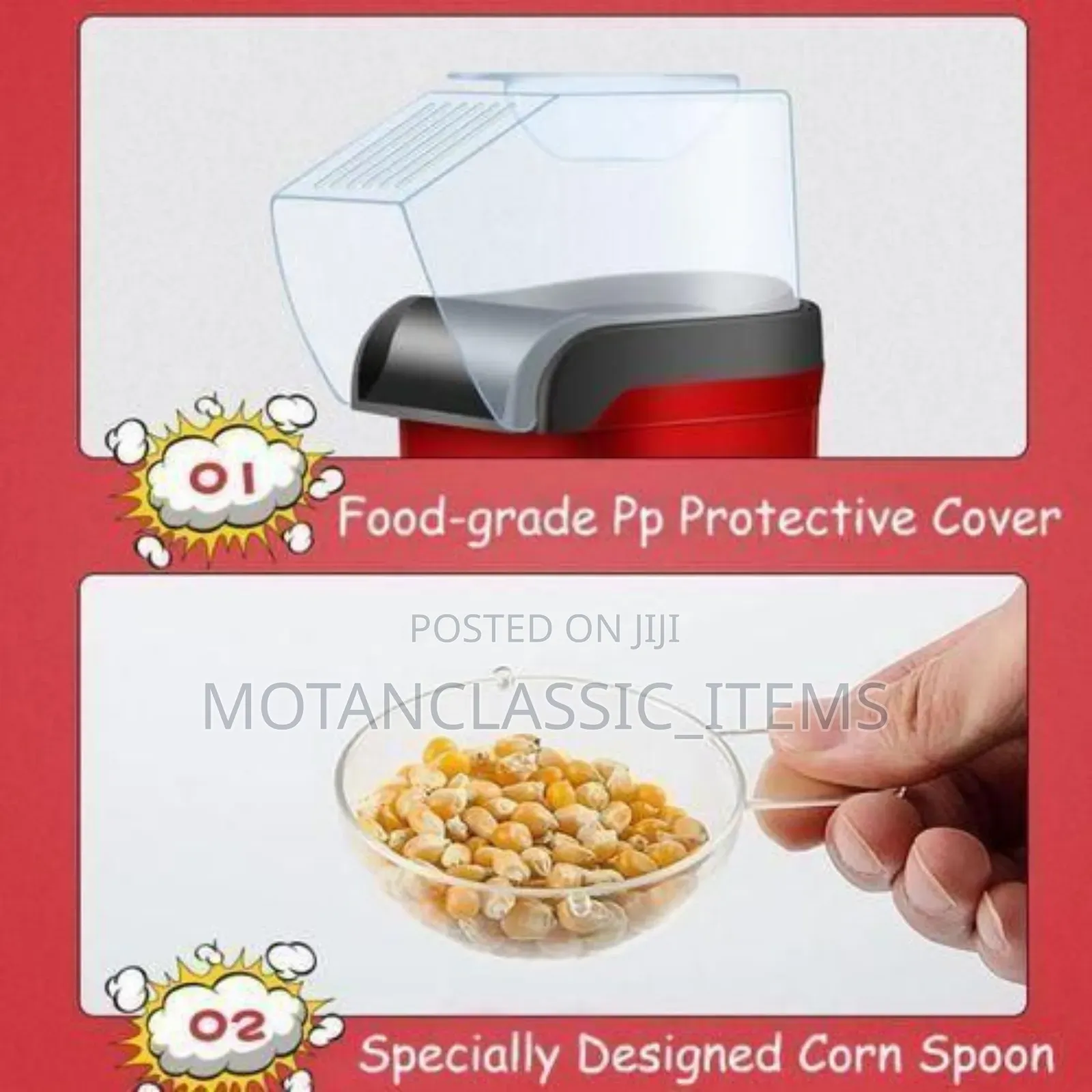 Oil Free Popcorn Maker