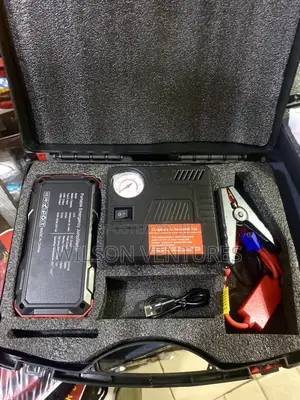 High Power Jump Starter With Tyre Pump Benz BMW V8 Vehicle