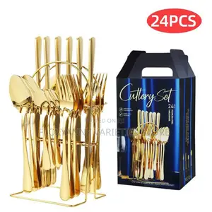 24 Pieces Cutlery Set