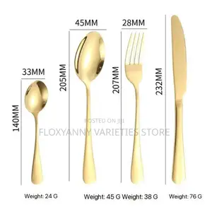 24 Pieces Cutlery Set