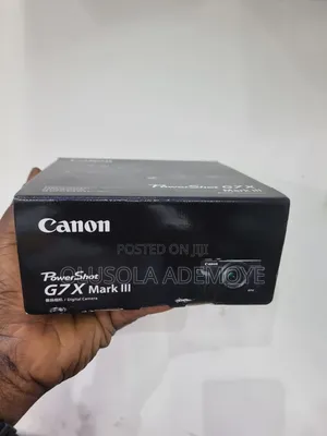 Canon Powershot G7x Mark III