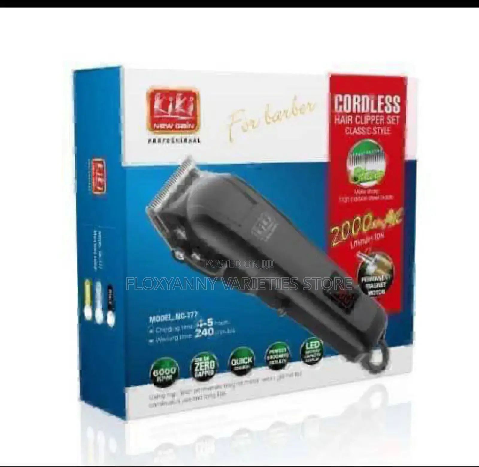 Kiki Digital Rechargeable Clipper