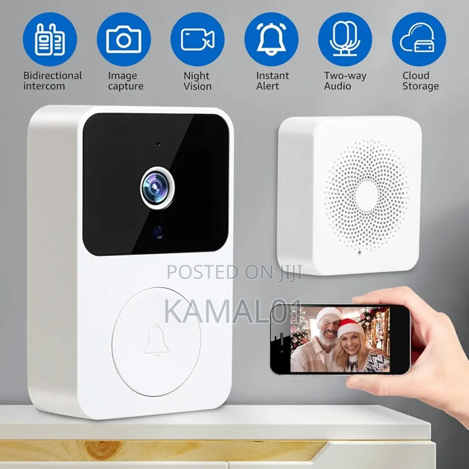 Intelligent Wireless Remote Control Video Doorbell