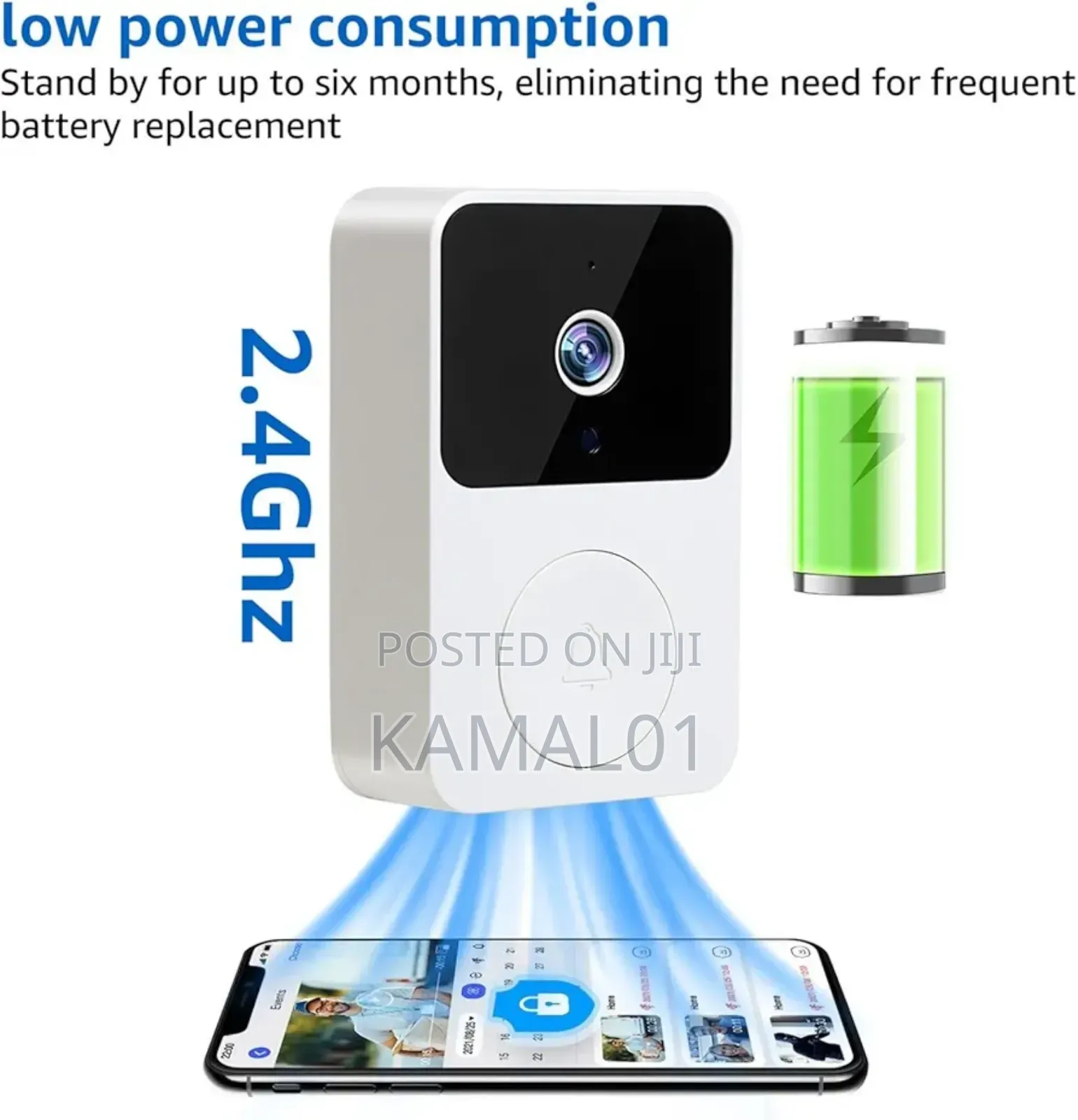 Intelligent Wireless Remote Control Video Doorbell