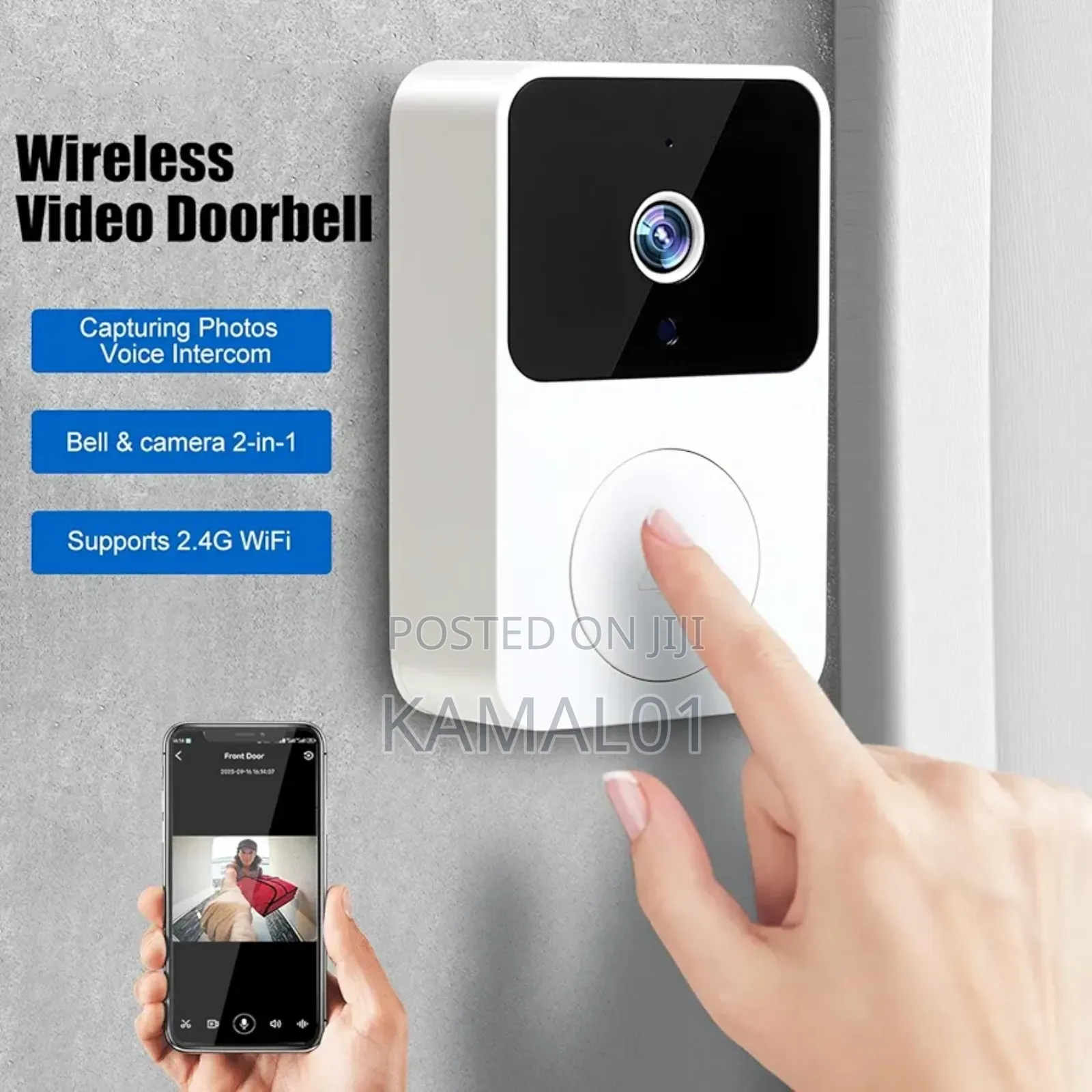 Intelligent Wireless Remote Control Video Doorbell
