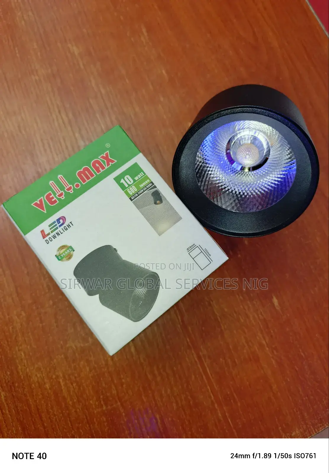 360 Rotating Wall Light
