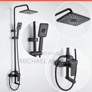 Original Black Shower Set