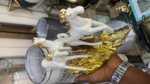 Running Horses Figurines - Home Decoration Statuettes