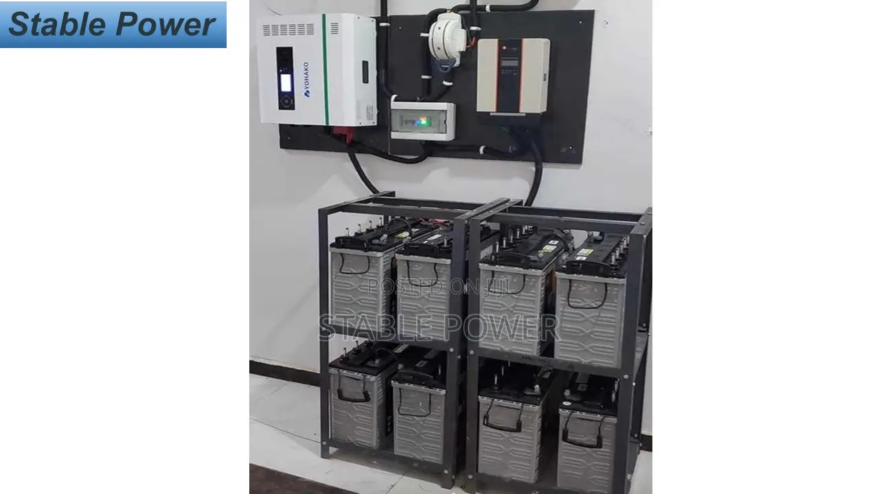 Yohako 10kva Solar Solution With 8 Batteries