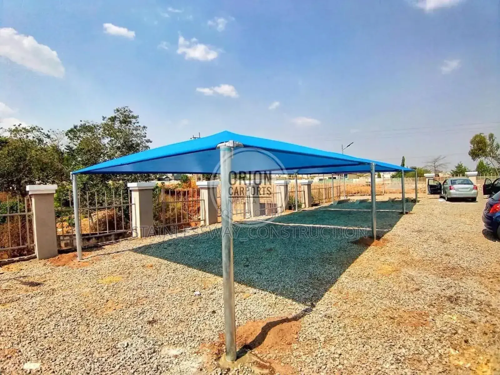 Carport Central Blue Net