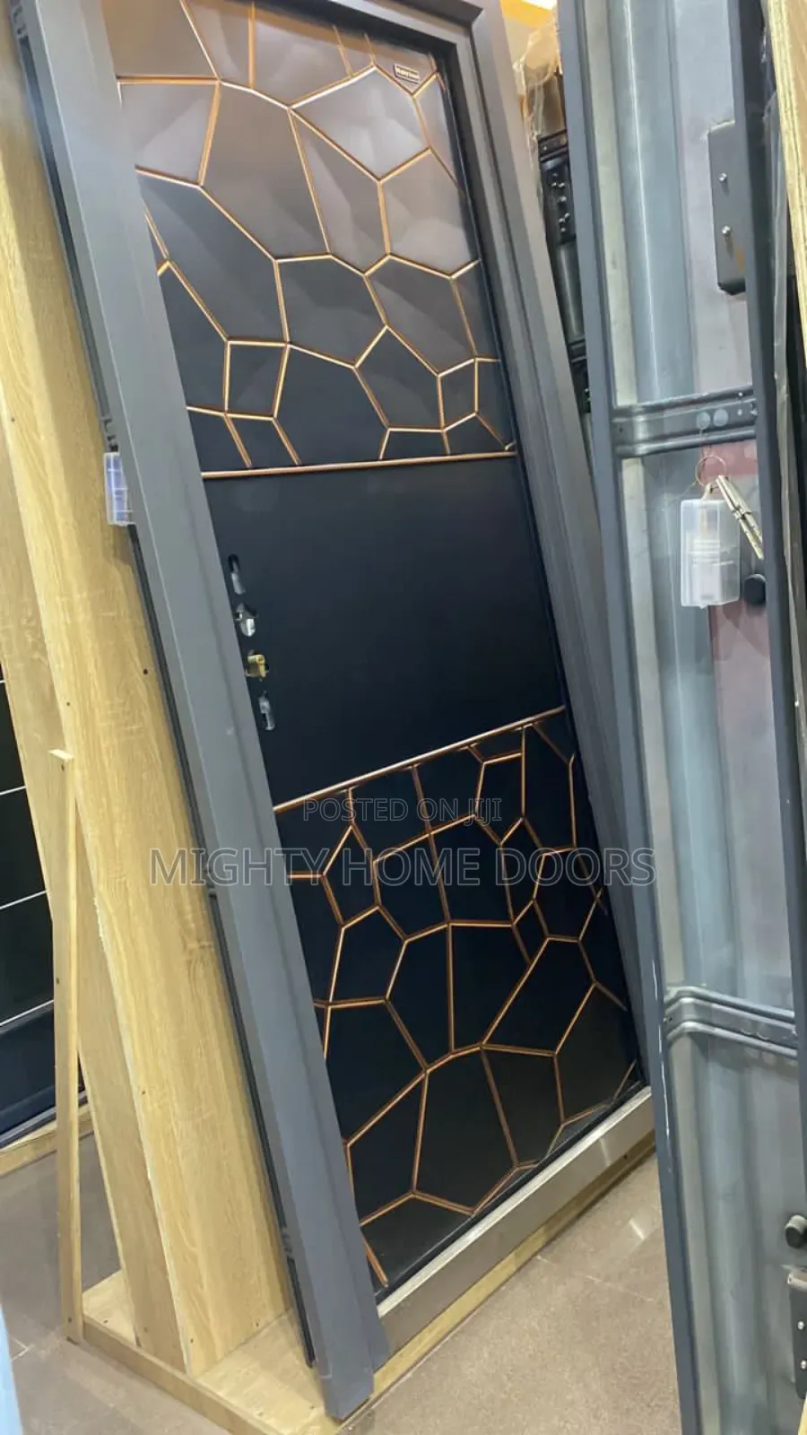 Cast Copper Door