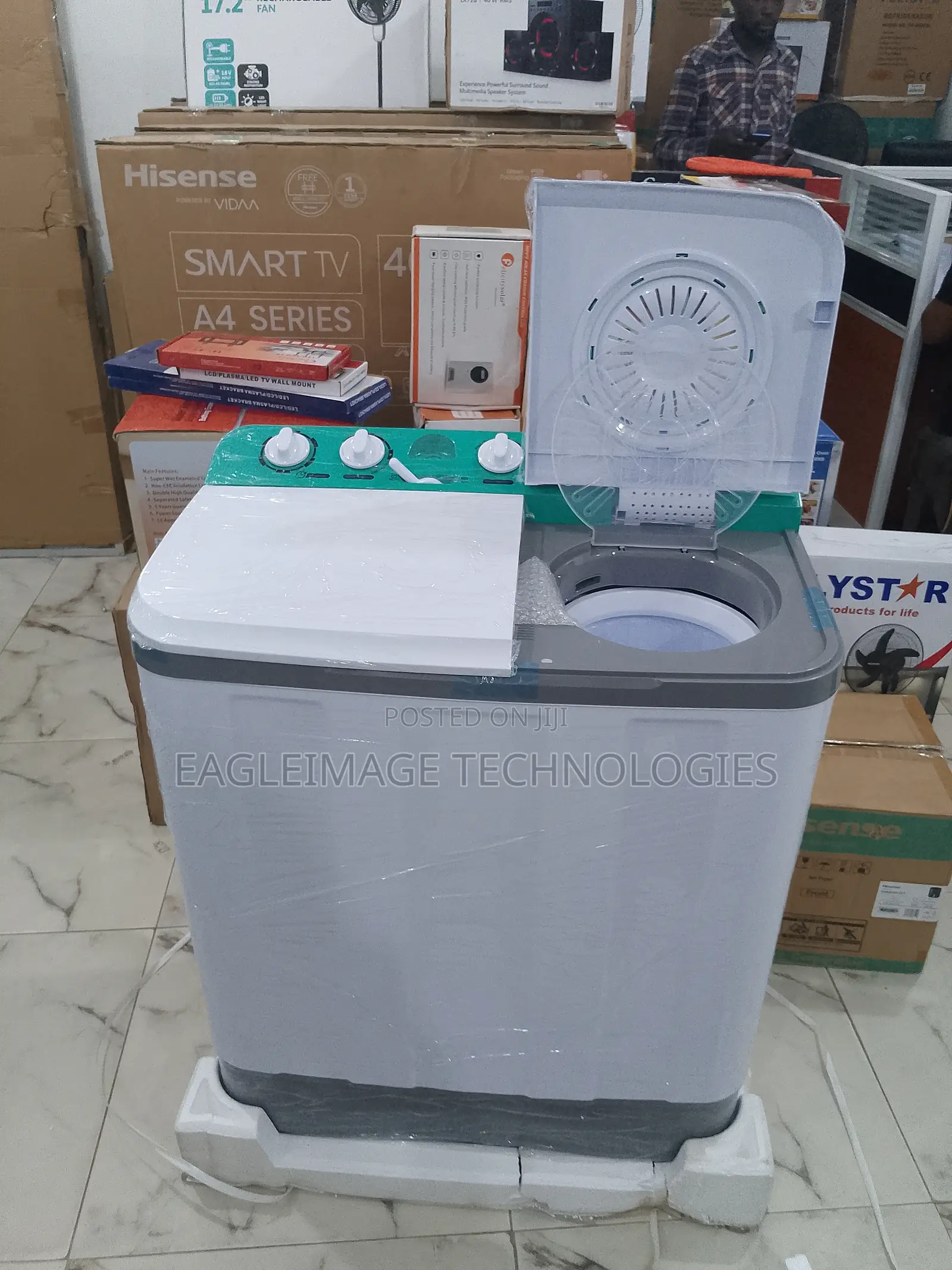 Smooth-Operation Hisense 11kg Washing Machine(Wm113-Wsrb)