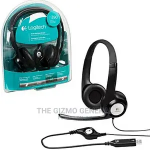 H390 USB Headset With Clear Chat Noise-Canceling Microphone