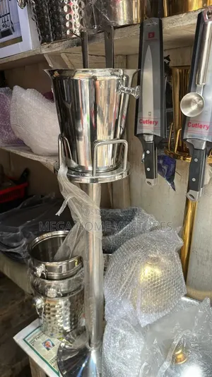 Champagne Bucket With Stand Silver