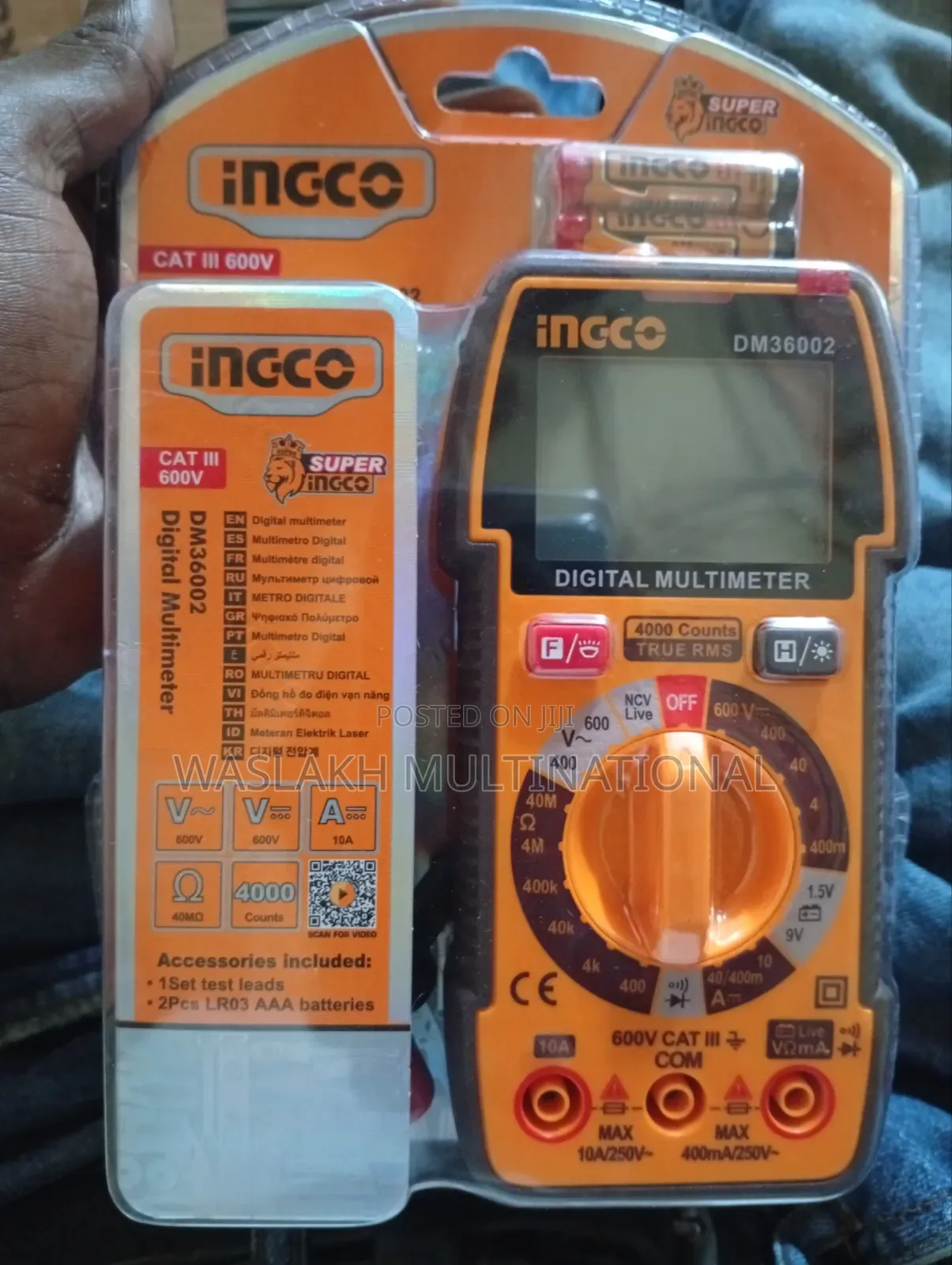 Digital Multimeter 600A
