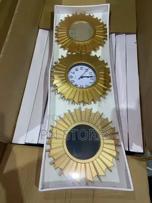 3 in 1 Wall Clock for Home Office (Varying Designs)