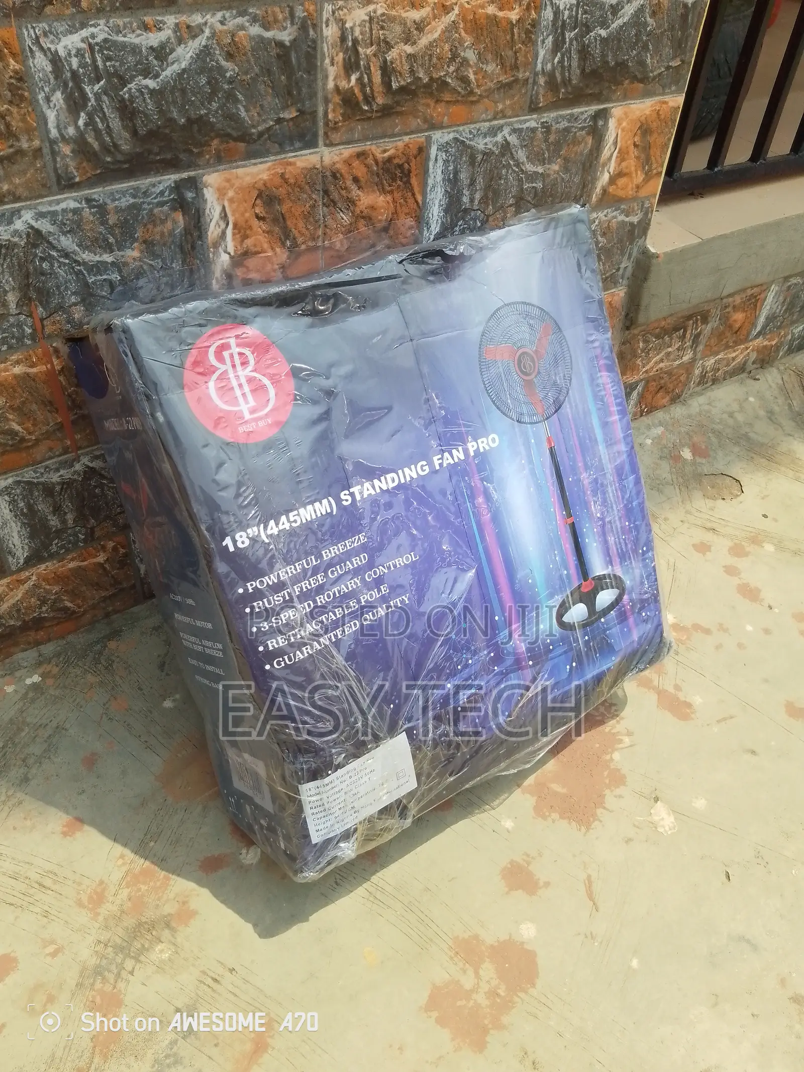 B-22 PRO Best Buy 18" Standing Fan, Energy Saving Model
