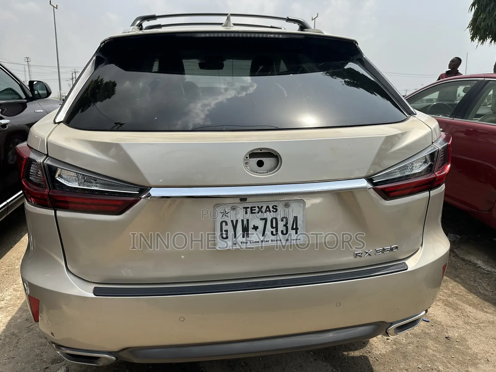 Lexus RX 350 2016 Gold