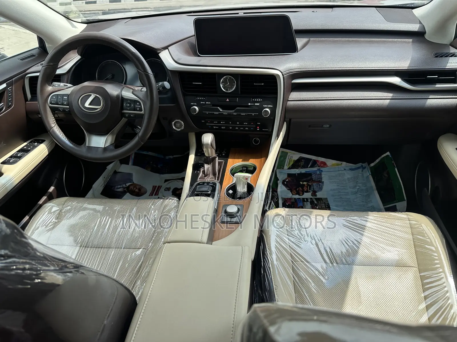 Lexus RX 350 2016 Gold