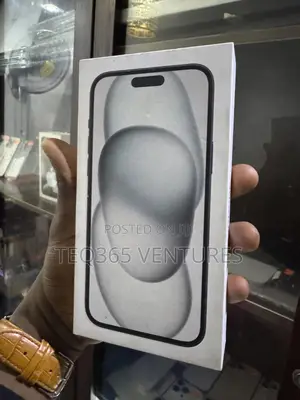 New Apple iPhone 15 Plus 128 GB Black