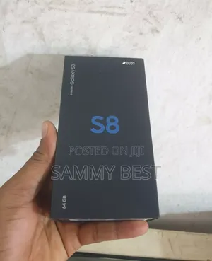 New Samsung Galaxy S8 64 GB Black