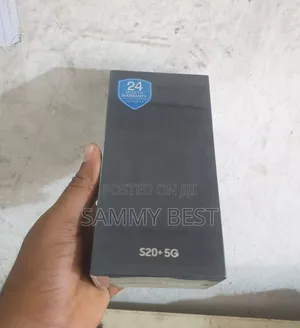 New Samsung Galaxy S20+ 5G 128 GB Black