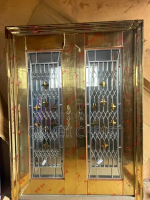 Copper Glass Door Gold