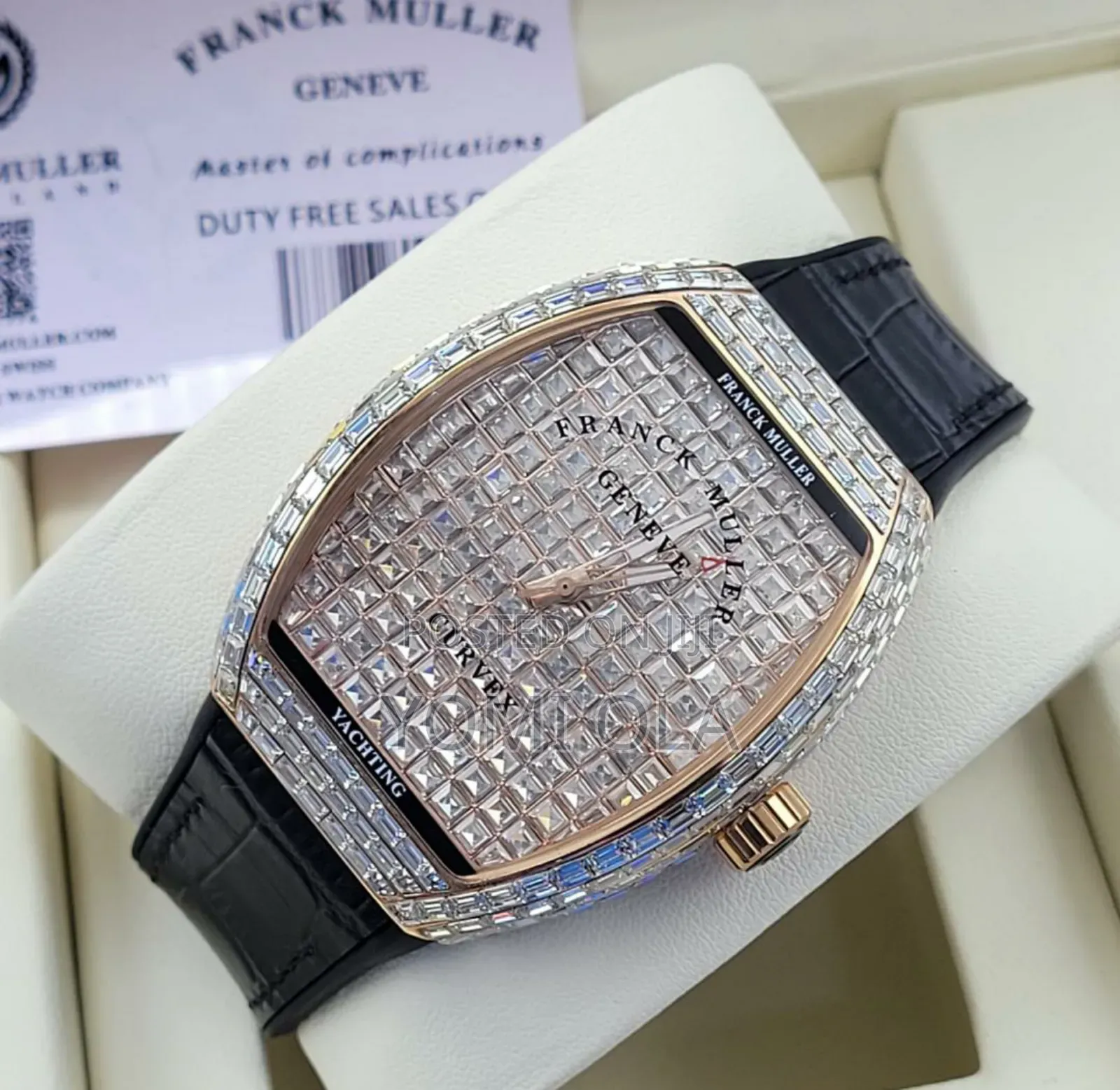 Franck Muller Geneve Curvex Ice Watch
