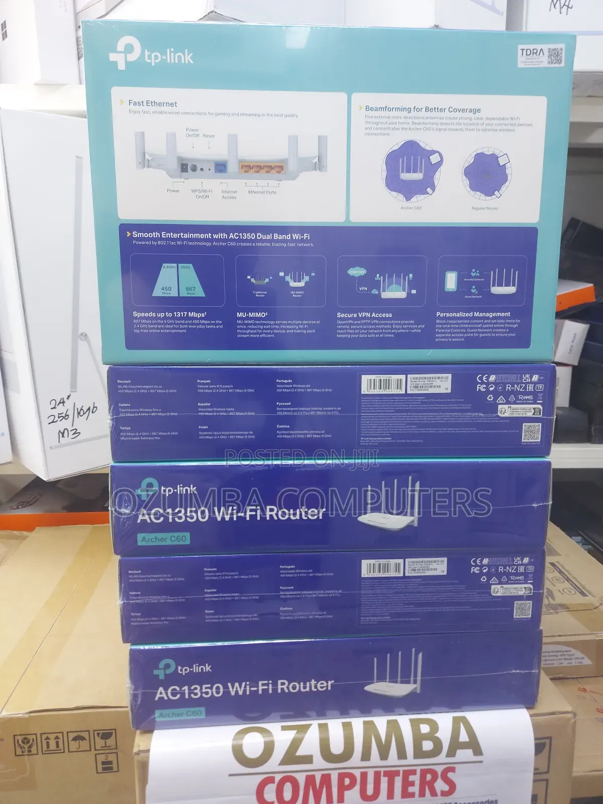 Tp-Link AC1350 Wi-Fi Router Dual Band|MU-Mimo
