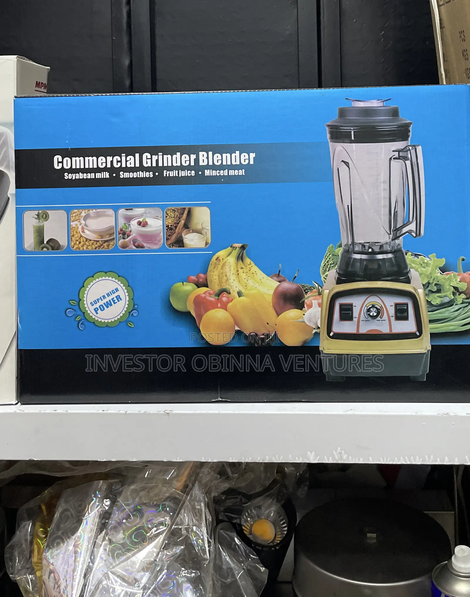 Commercial Grinder Blender- 2.5L