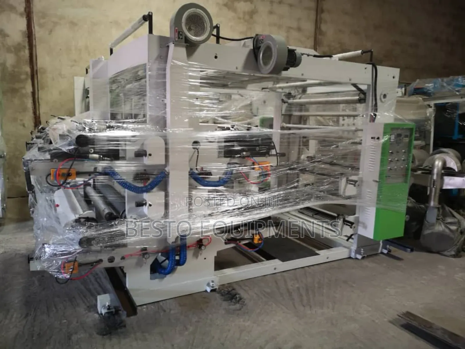 Four Colour Flexographic Nylon Printing Machine