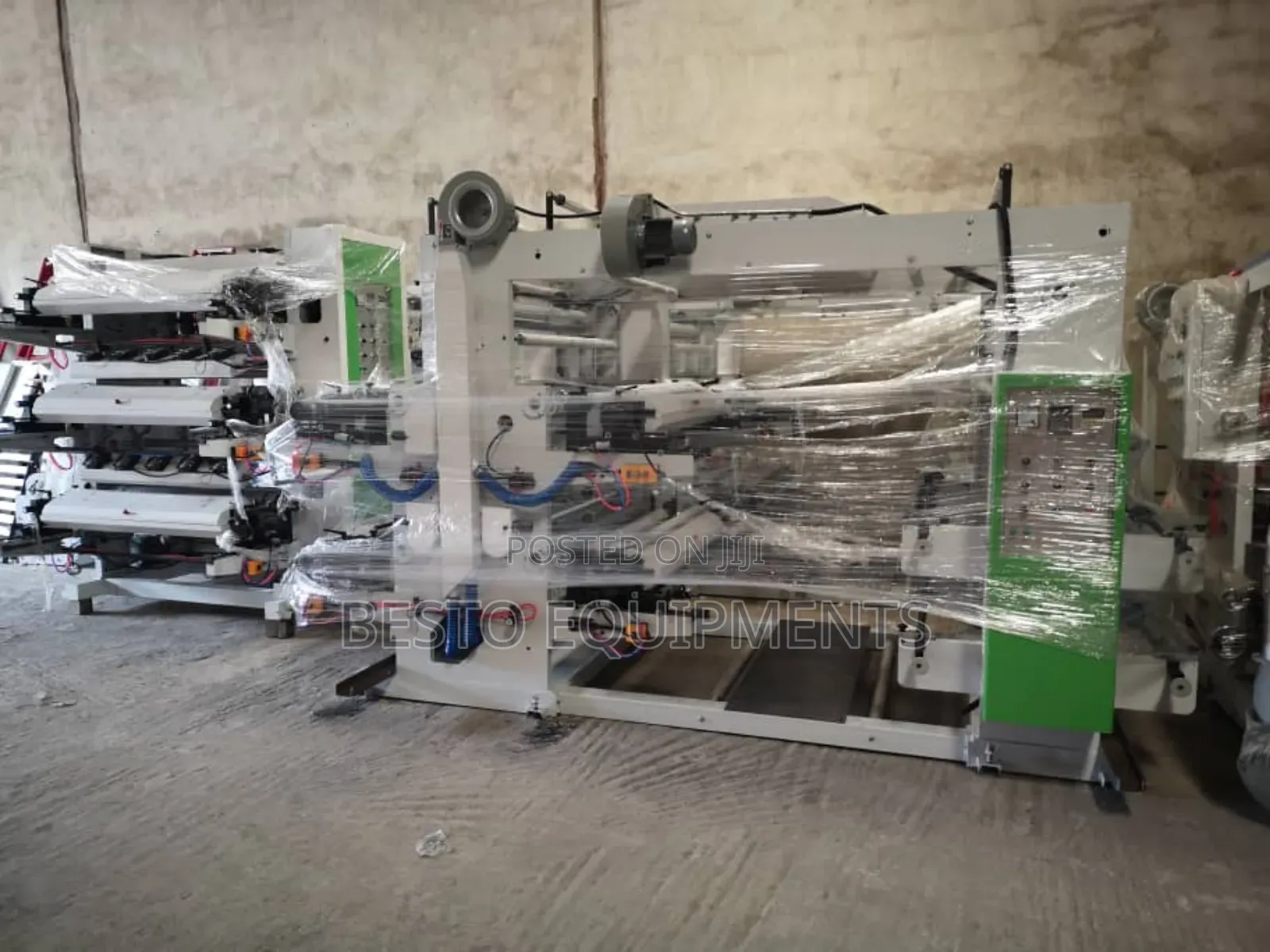 Four Colour Flexographic Nylon Printing Machine
