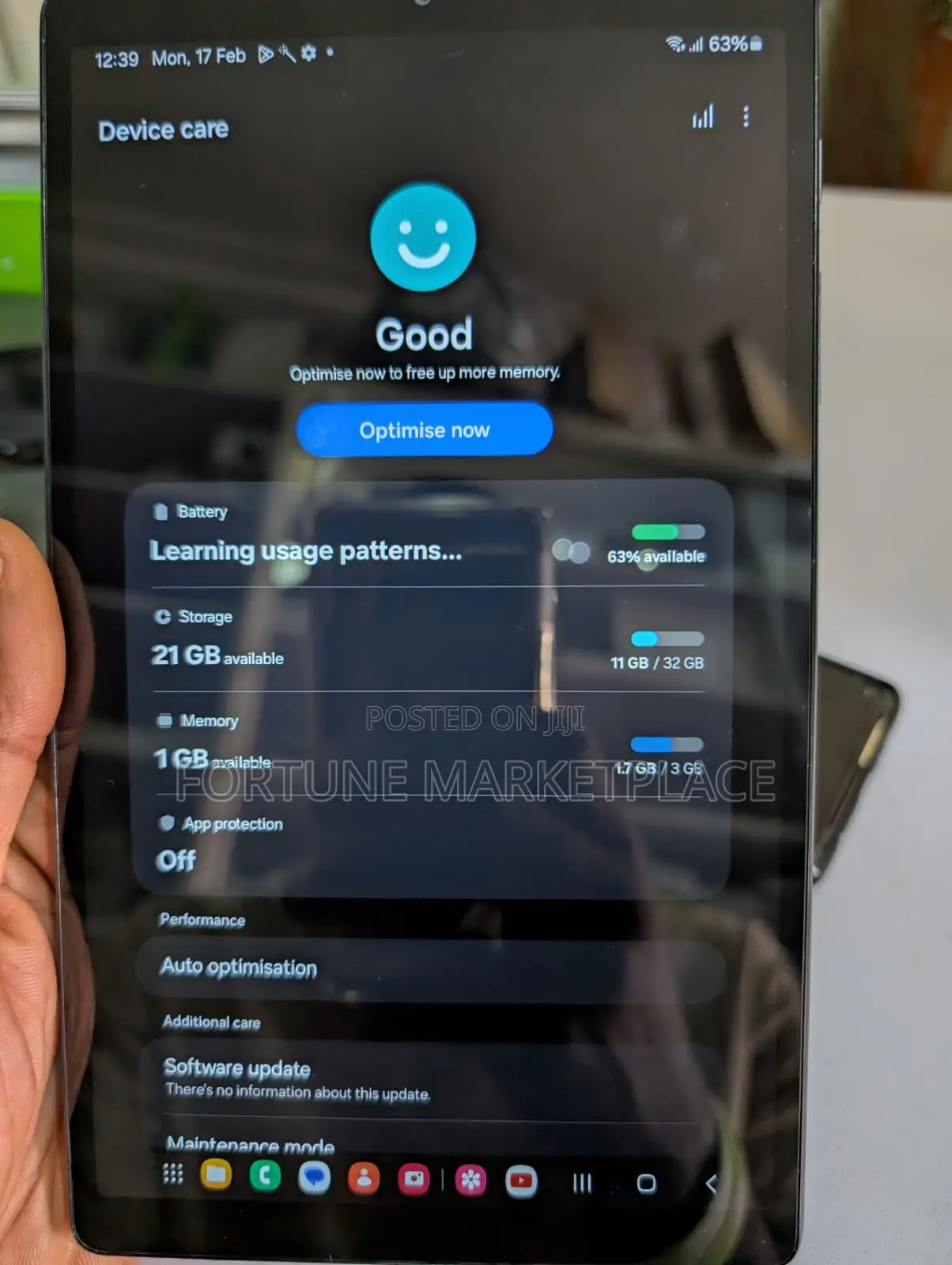 Samsung Galaxy Tab A7 Lite 4 GB Gray