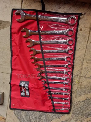 Set of Inches Combination Spanner