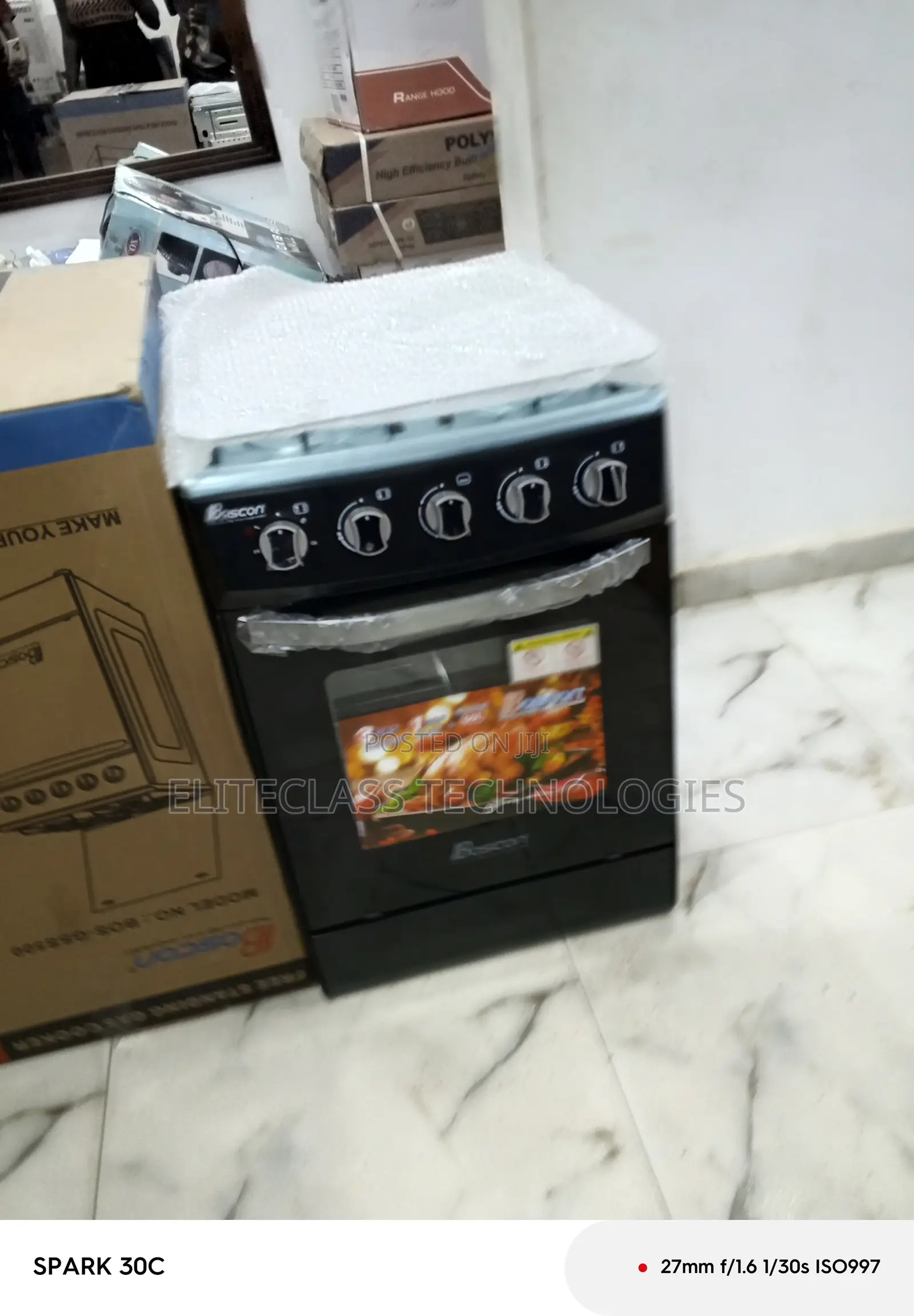 Efficient 3+1 Boscon Gas Cooker