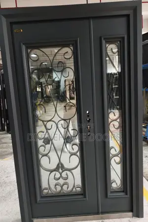 Stone Coat Glass Door