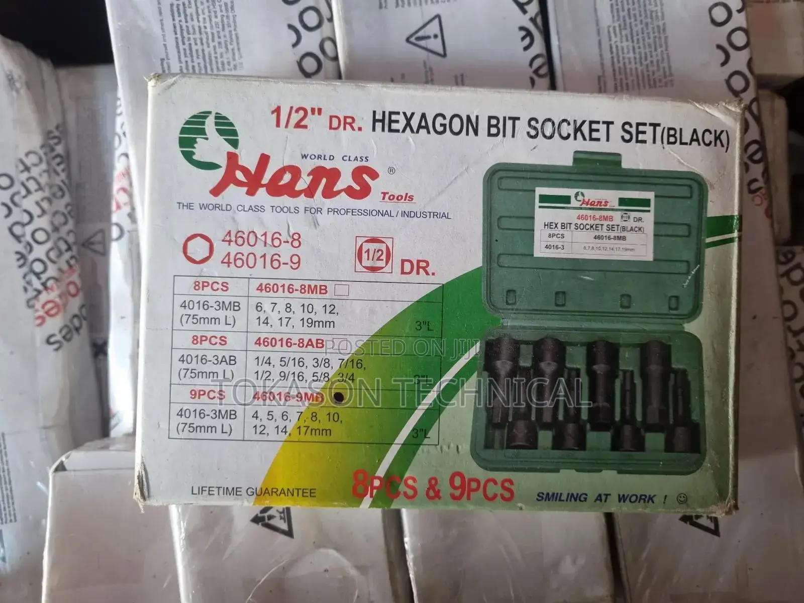 1/2" Hexagon Bit Socket Set