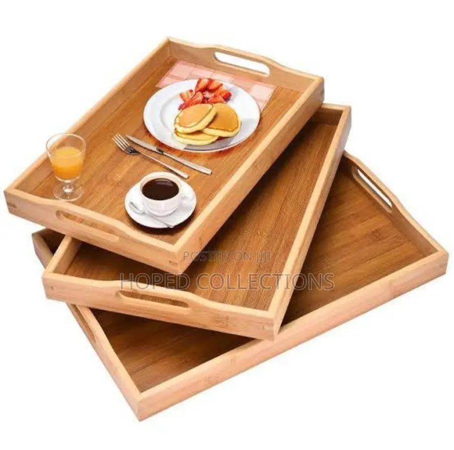 3 in 1 Bamboo Tray