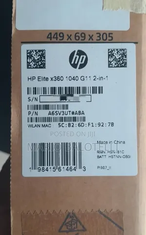 New Laptop HP EliteBook X360 1040 G9 16GB Intel Core I7 SSD 512GB