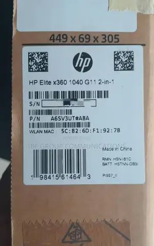 New Laptop HP EliteBook X360 1040 G9 16GB Intel Core I7 SSD 512GB