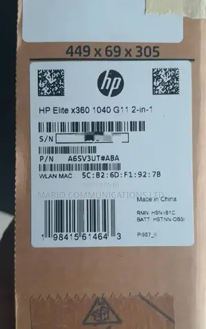 New Laptop HP EliteBook X360 1040 G9 16GB Intel Core I7 SSD 512GB