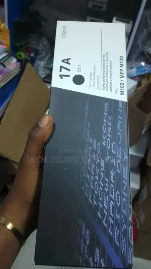 Hp 17a Black Genuine Laserjet Toner Cartridge (Cf217a)