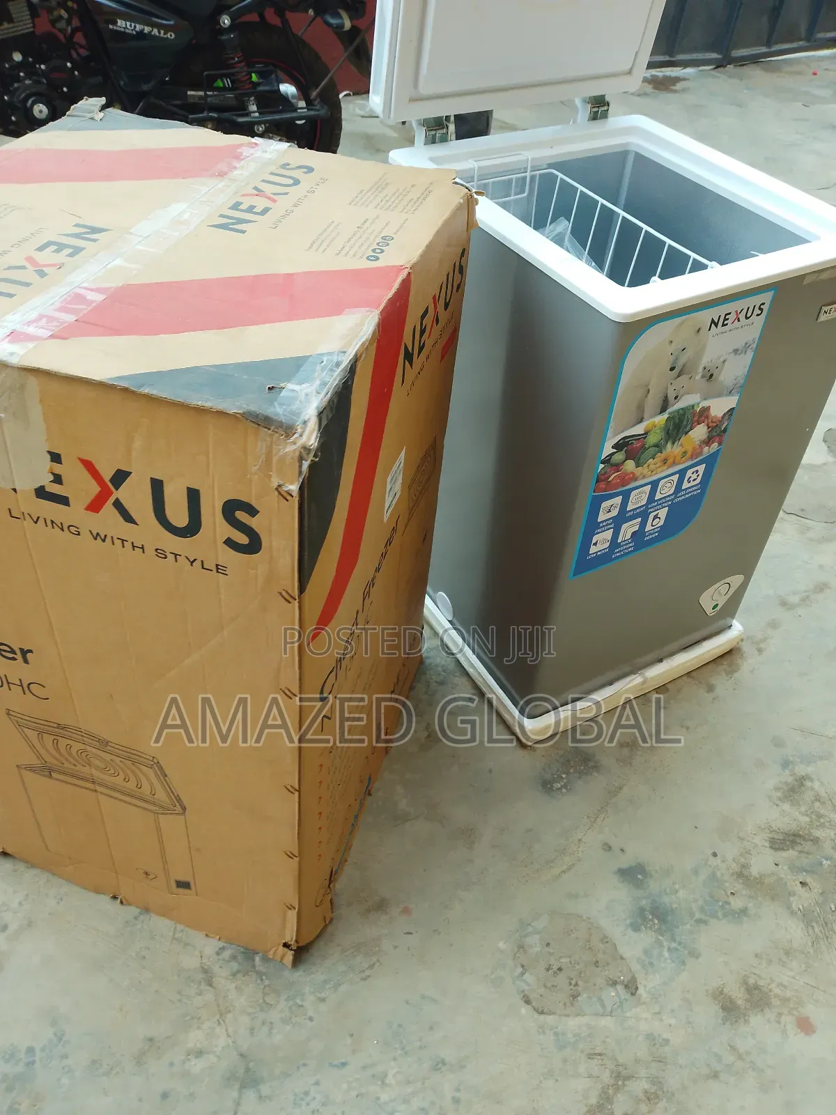 Improved New Nexus (Nx-150hc) 100litres Chest Freezer